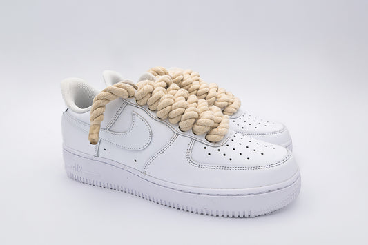 Nike Air Force 1 Cream”Rope laces”